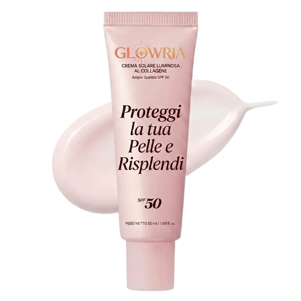 Crema solare al collagene Glowria™