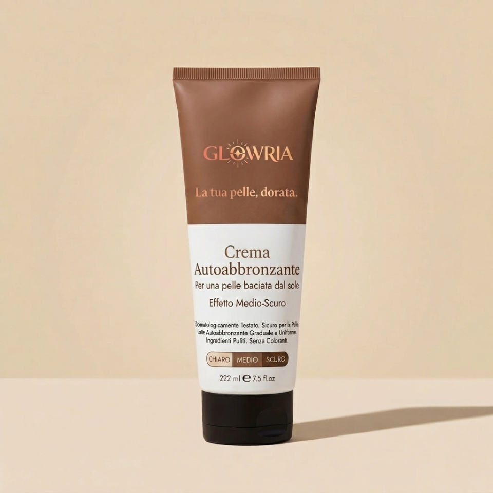 Glowria™ | Crema Corpo Autoabbronzante Idratante